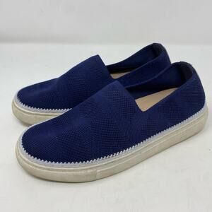 Kelly & Katie Gally Blue Slip on Comfy Shoes Womens Size 6.5